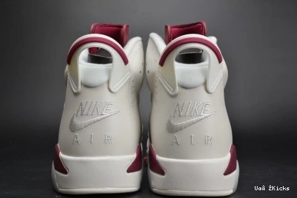 384664-116 Comfortable 6 Maroon Jordan 650 Retro 0811